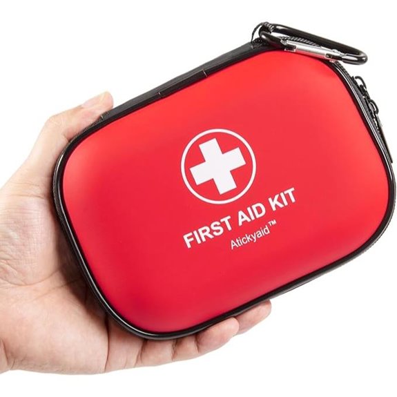 Mini First Aid Kit with 120 Supplies