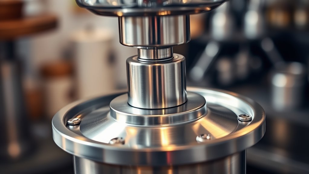 consistent adjustable quiet grinding