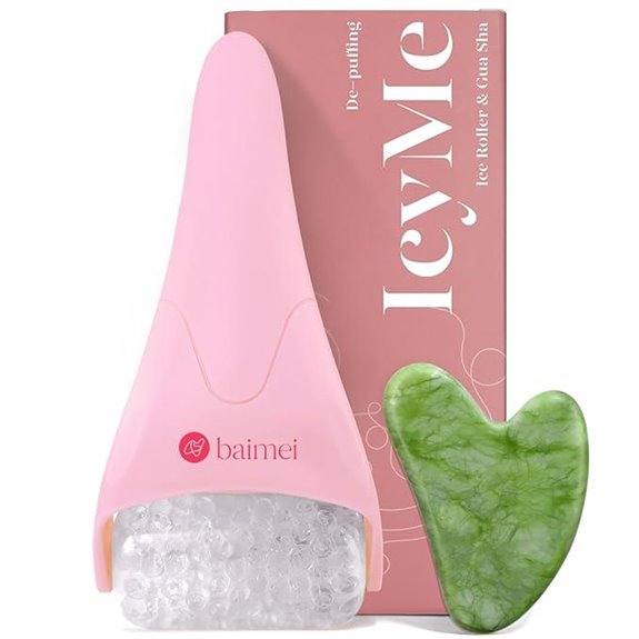 BAIMEI IcyMe Face Ice Roller & Gua Sha Set