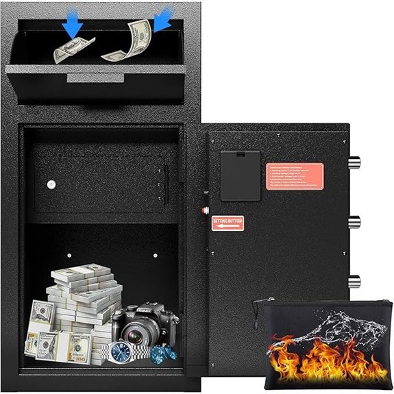 Drop Slot Cash Safe with Digital Lock