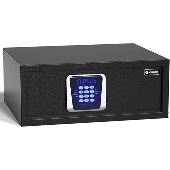 XDeer Hotel Safe with Digital Lock and Sensor Light