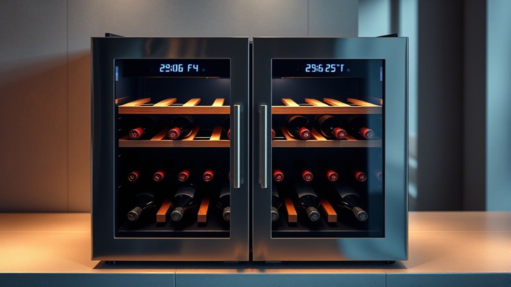dual zone wine fridge considerations