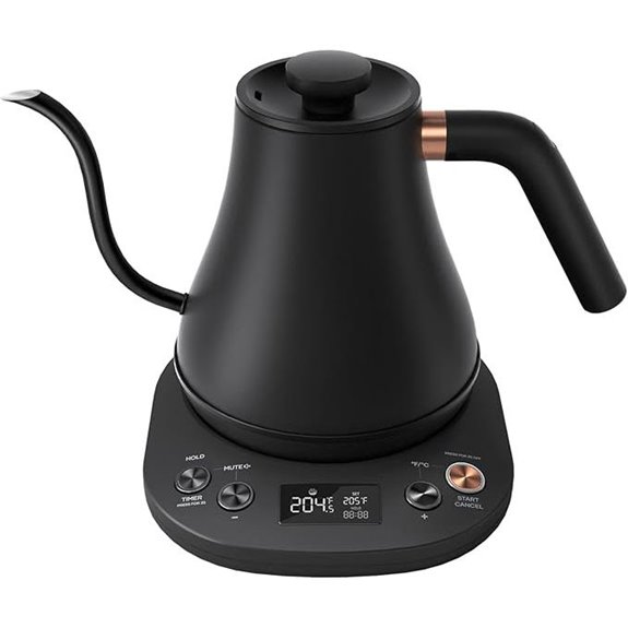 Mecity Electric Gooseneck Kettle with Temperature Control