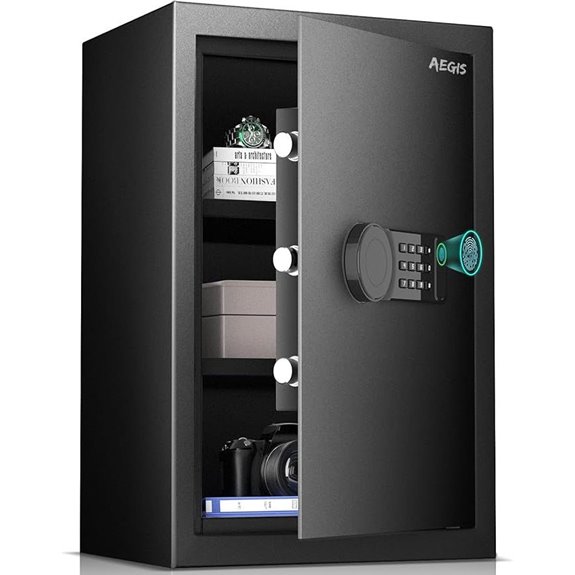 AEGIS Biometric Gun Safe with Fingerprint Scanner
