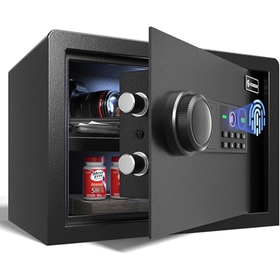 XDeer Biometric Safe Box with Fingerprint Lock