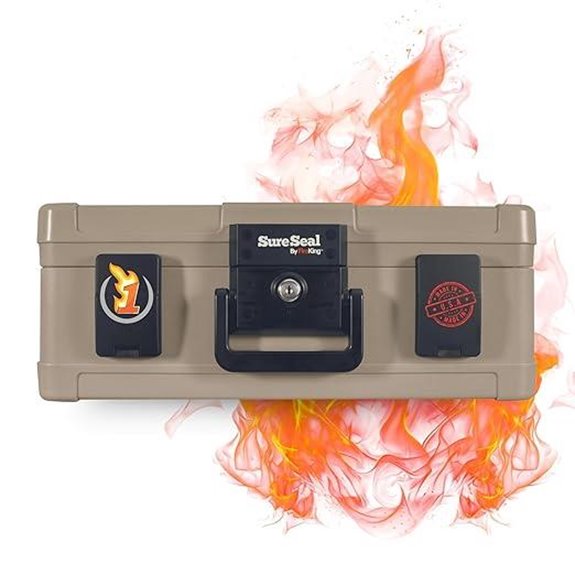 FireKing SureSeal Fire Safe with Key Lock