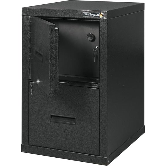 FireKing FireShield 22 D Vertical File Cabinet