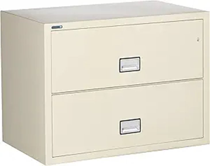38-inch Fireproof Lateral File Cabinet with Lock