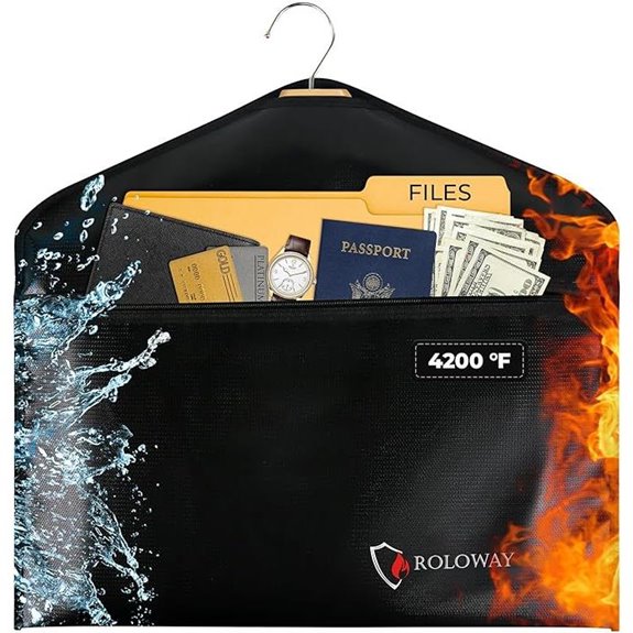 ROLOWAY Fireproof Hidden Safe for Home & Travel