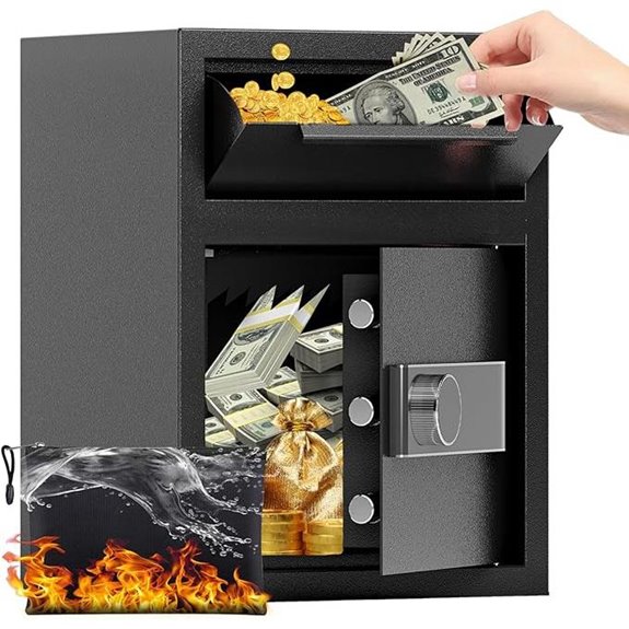 DropSafe Fireproof Digital Security Safe Box