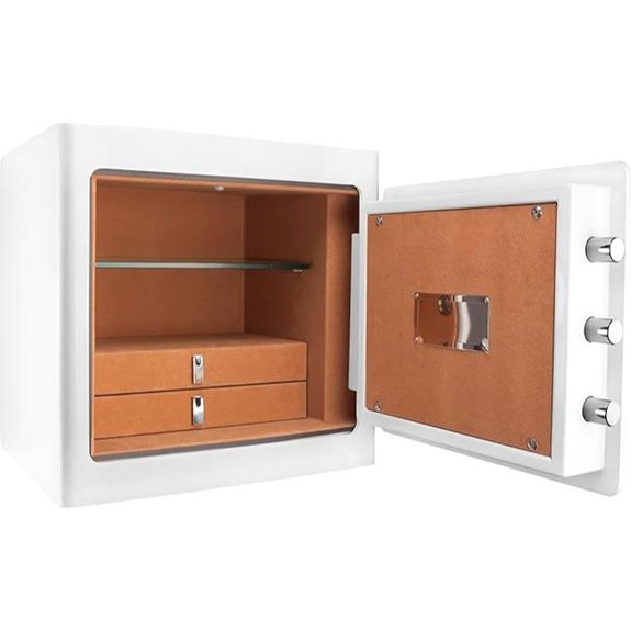 Barska Fireproof Jewelry Safe with Keypad and Drawers