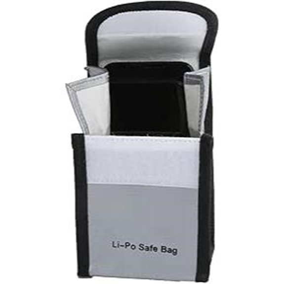 Zerodis Fireproof Document Bag for Passports and Cash