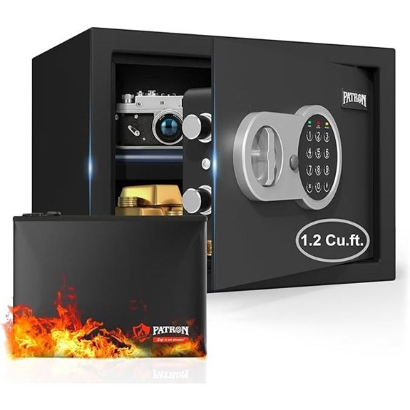 Patron Fireproof Safe with Electronic Keypad