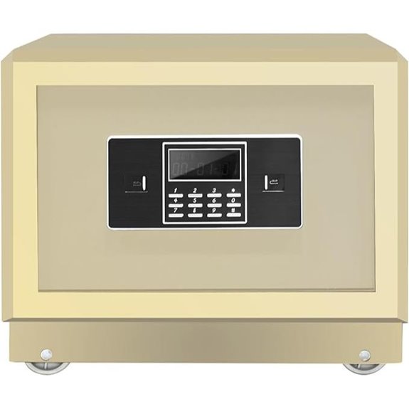 EconoHome Fireproof Safe with Smart Lock 0.6 Cu Ft