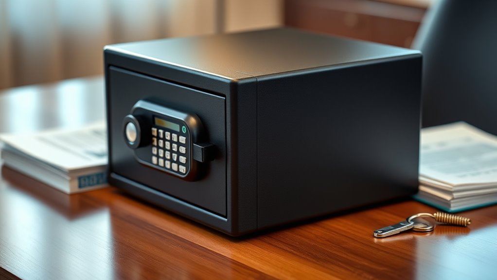 fireproof secure durable portable