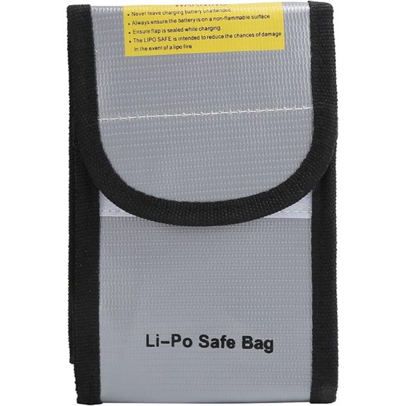 Fireproof Waterproof Document Bag 6x4x3 Inches