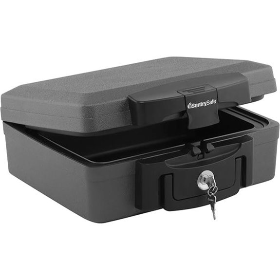 SentrySafe Fireproof Waterproof Lock Box with Handle