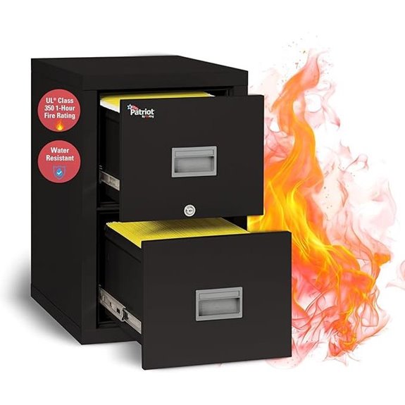 FireKing Patriot 2-Drawer Fire Safe File Cabinet