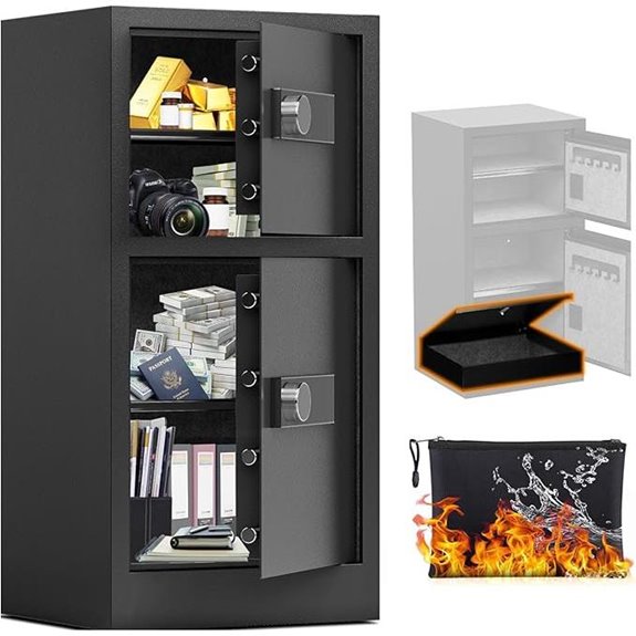 8.6 Cu Ft Fireproof Waterproof Heavy Duty Safe