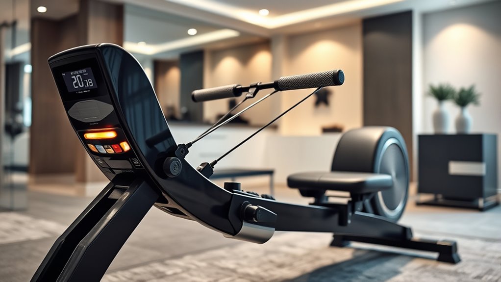 high end gym rowing considerations