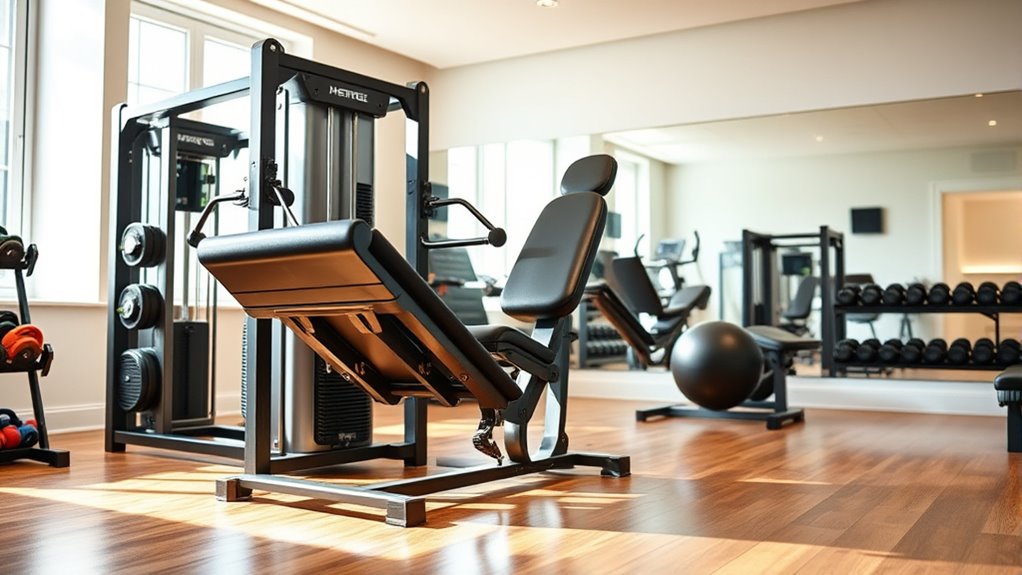 home gym leg press considerations