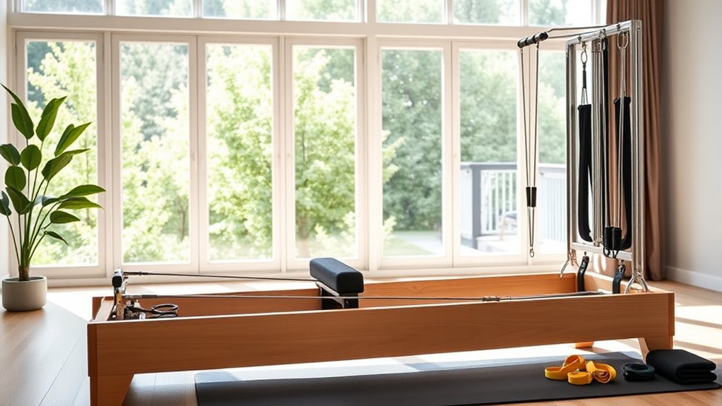 home pilates reformer selection
