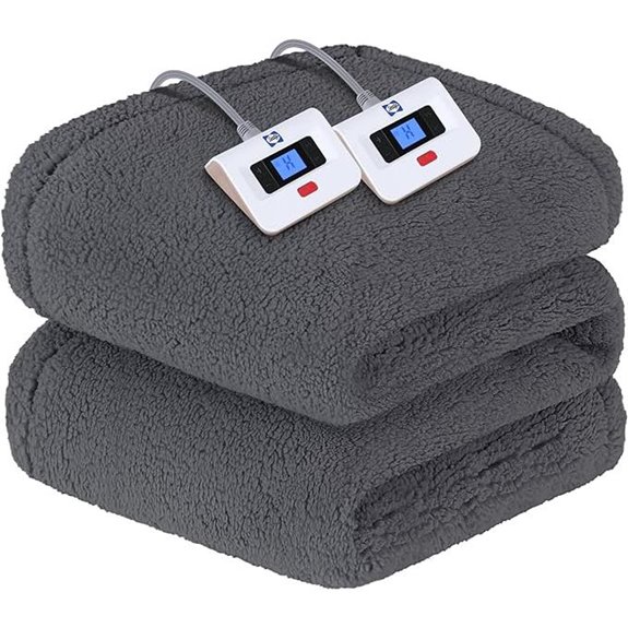 Sealy King Size Electric Blanket with Dual Controls