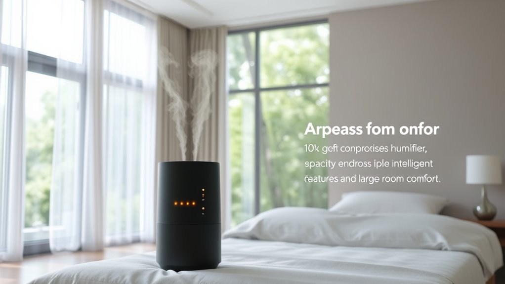 large room humidifier features