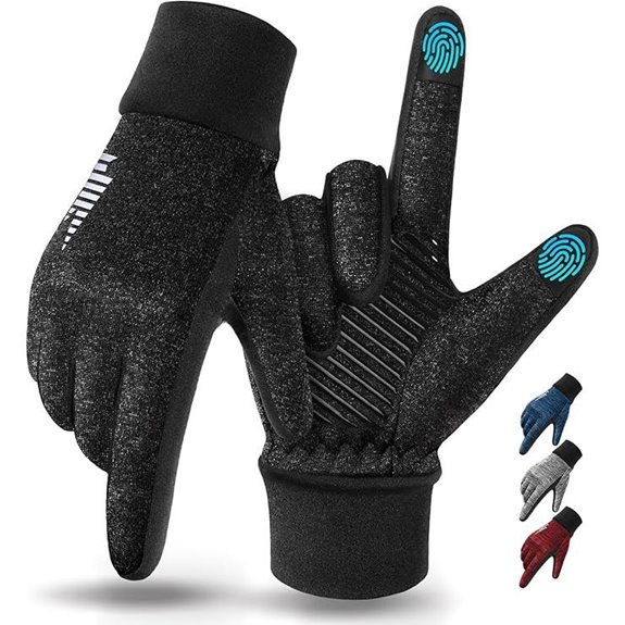 Rivmount Lightweight Winter Touch Screen Gloves for Men Women