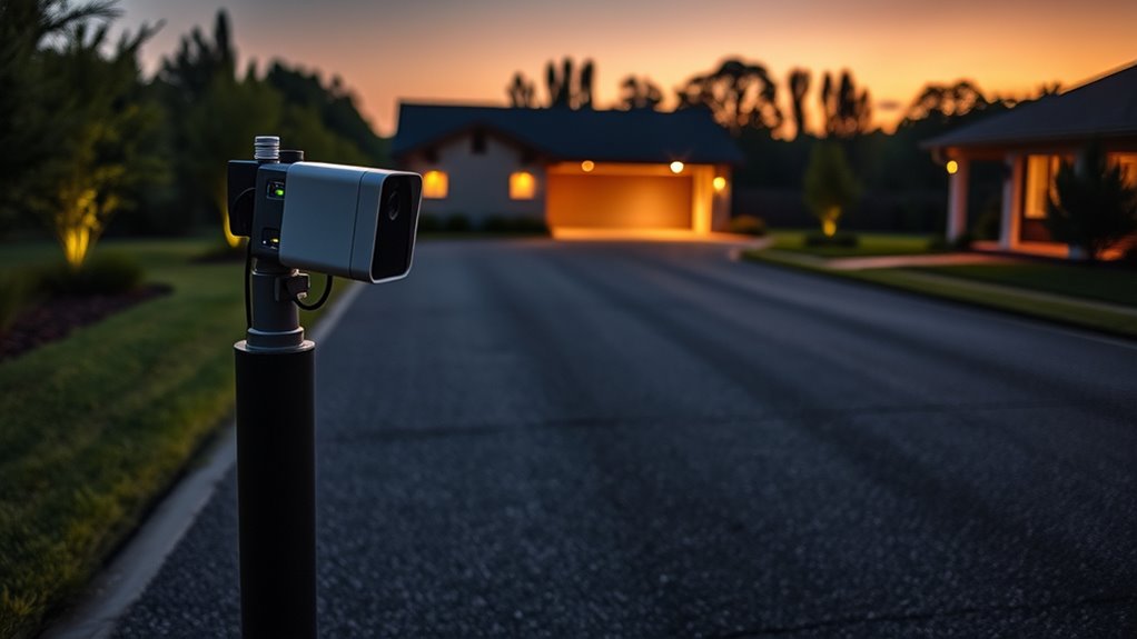 long range driveway alarm considerations