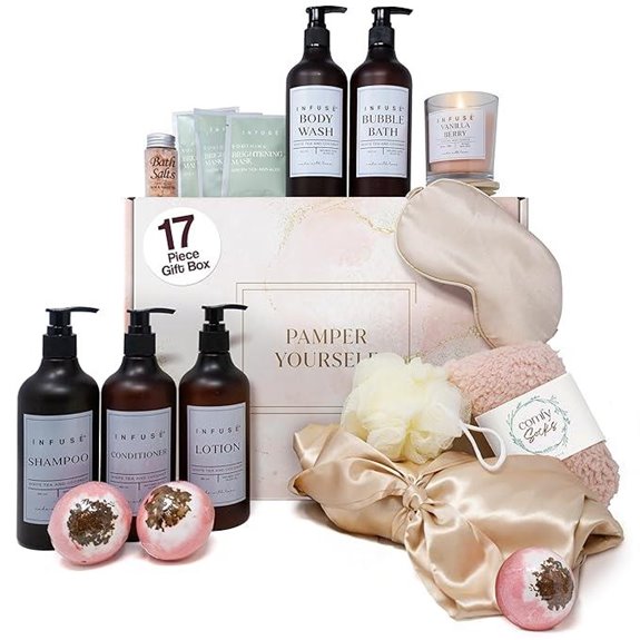 Luxury 17-Piece Self-Care Gift Set with Bath Collection