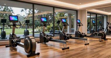 luxury home rowing equipment