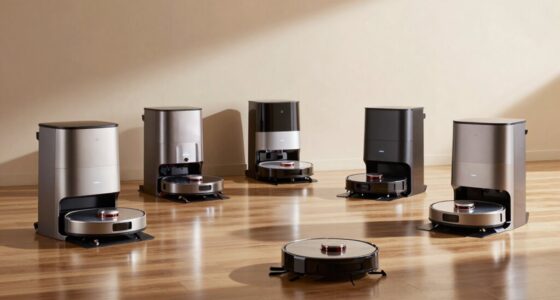 luxury self empty robot vacuums