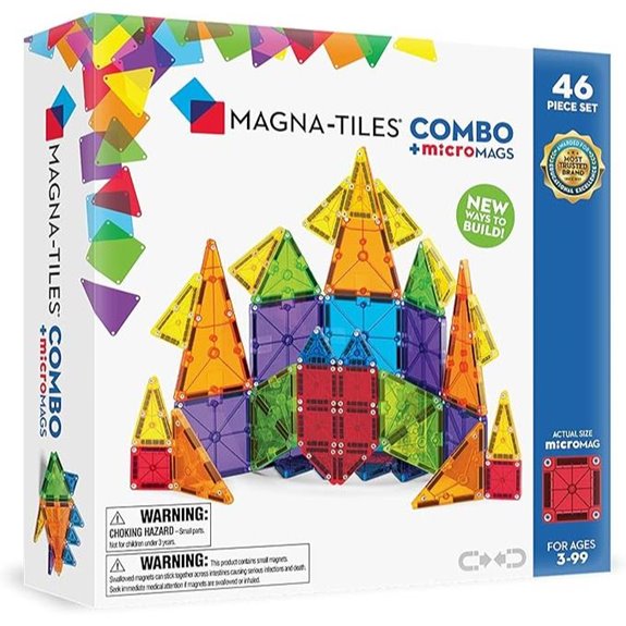 Magna-Tiles® 46-Piece Magnetic Construction Set