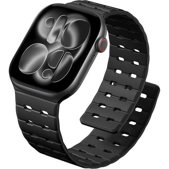 Getino Magnetic Silicone Watch Band for Apple Watch