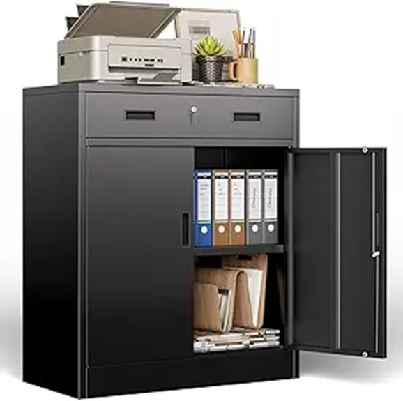 BESFUR 36 Metal Locking Storage Cabinet