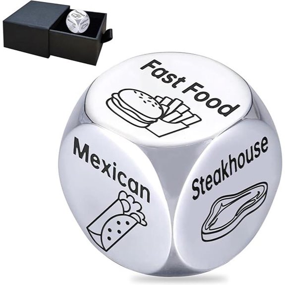 Father's Day Food Dice Gift for Couples