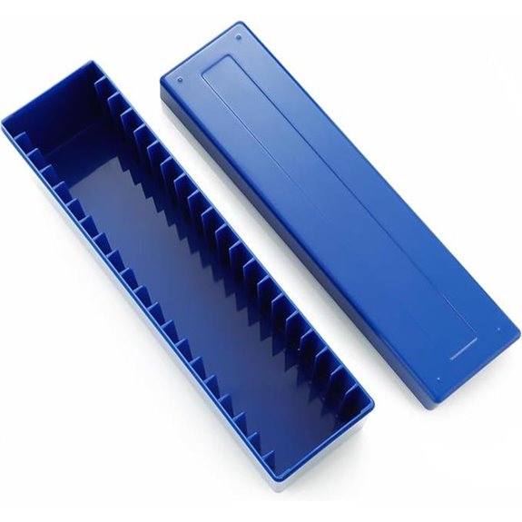 Plastic Coin Storage Box with 20 Slots