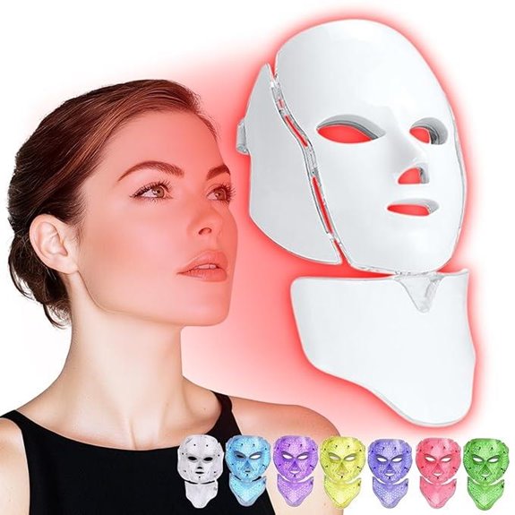 Red Light Photon Facial Mask with Remote