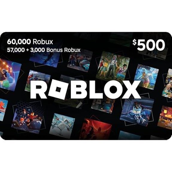 Roblox 60,000 Robux Digital Gift Card