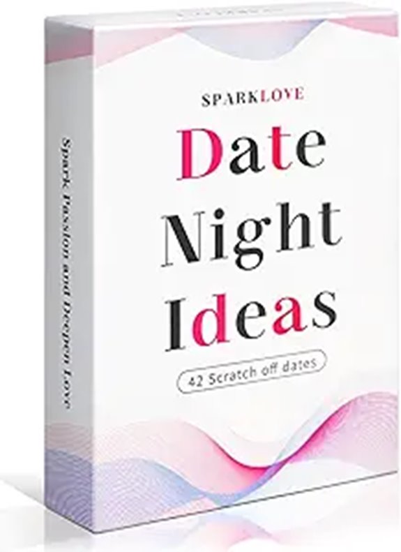 Romantic Couple Scratch-Off Date Night Cards