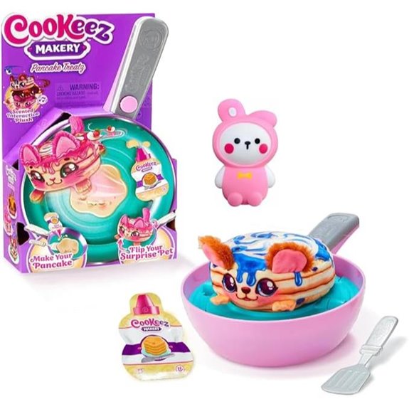 Cookeez Pancake DIY Scented Plush Baking Toy Set