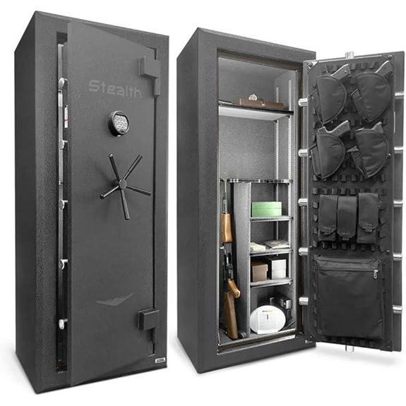 Stealth Premier 23 Gun Safe with Fire & Burglary Protection