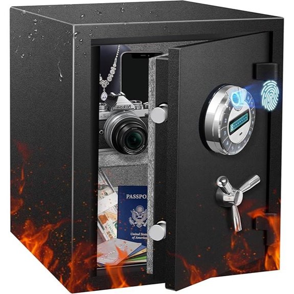 Heavy Duty Fireproof Biometric Home Safe
