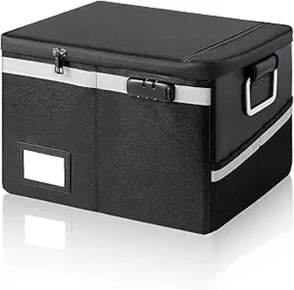 secure fireproof waterproof box