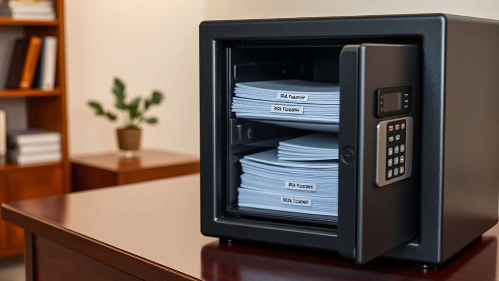 secure organized document storage