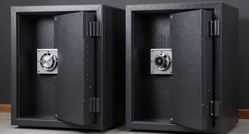 secure safes with advanced features