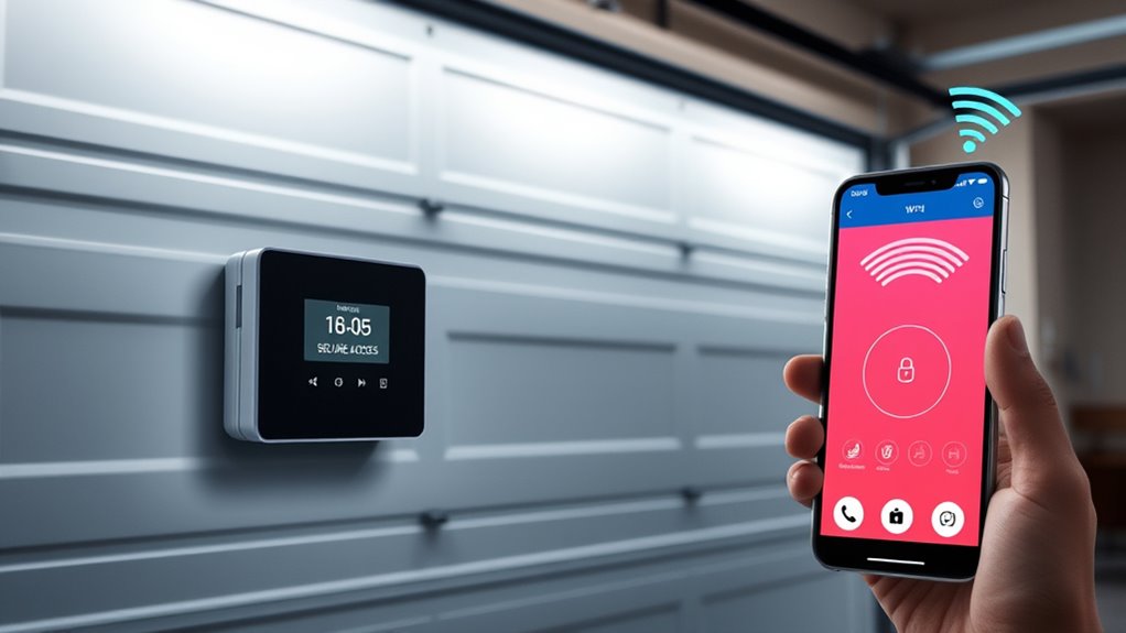 secure smart garage access