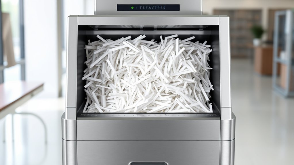 shredder features for efficiency