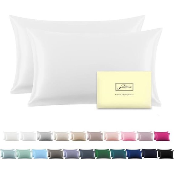 Silk Pillowcase Set for Hair and Skin 2pcs